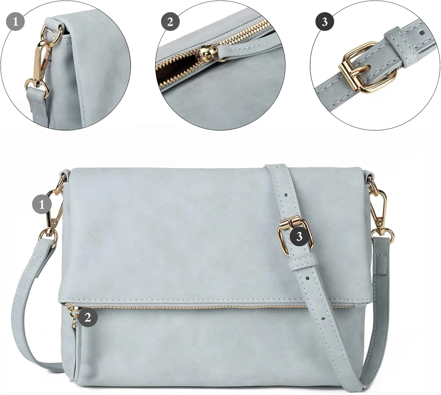 Gladdon Crossbody bags for Women Crossbody Purse Shoulder Bag
