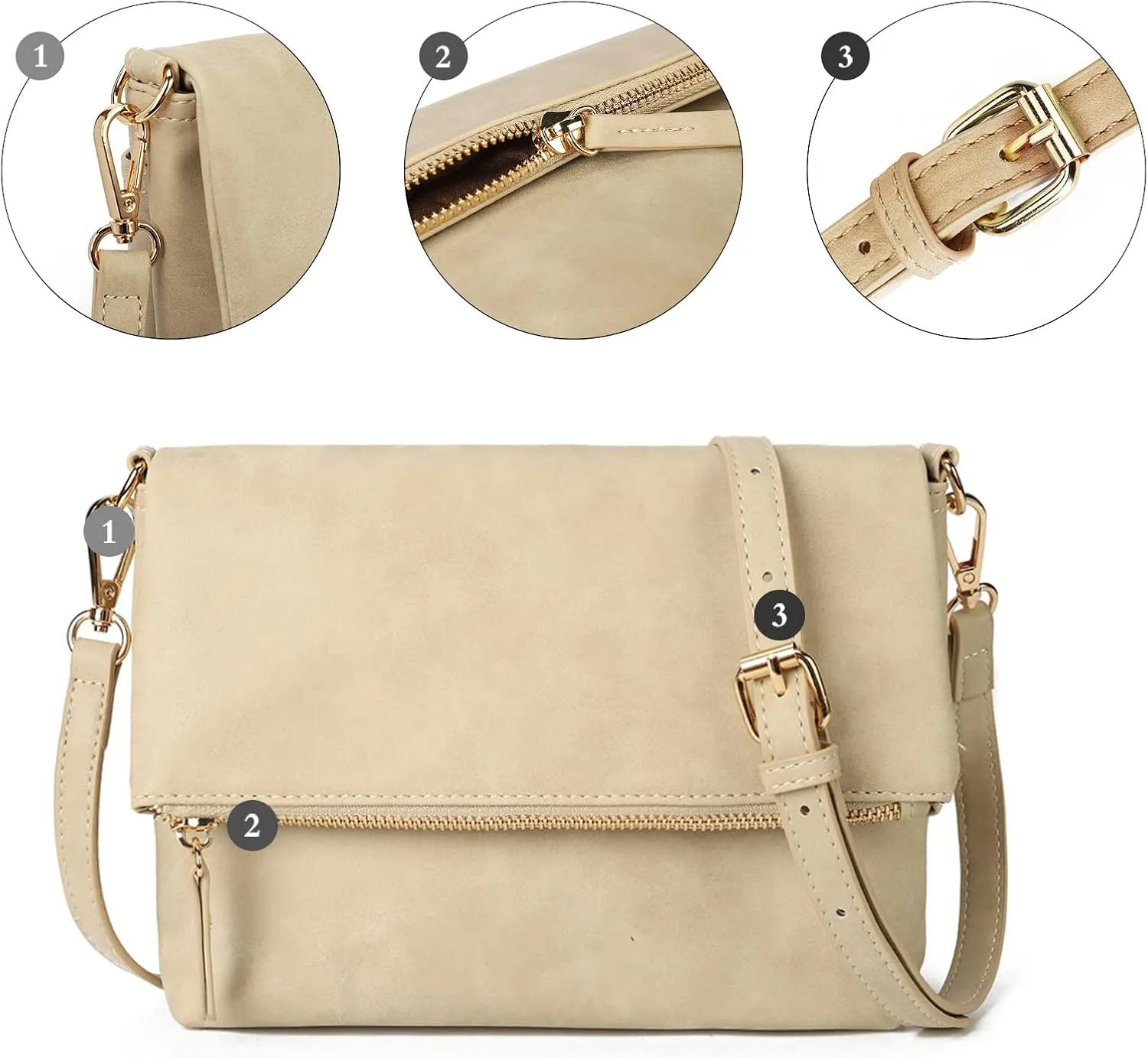 Gladdon Crossbody bags for Women Crossbody Purse Shoulder Bag