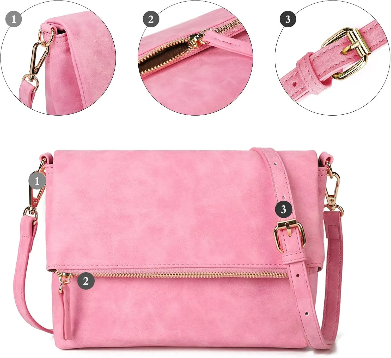 Gladdon Crossbody bags for Women Crossbody Purse Shoulder Bag