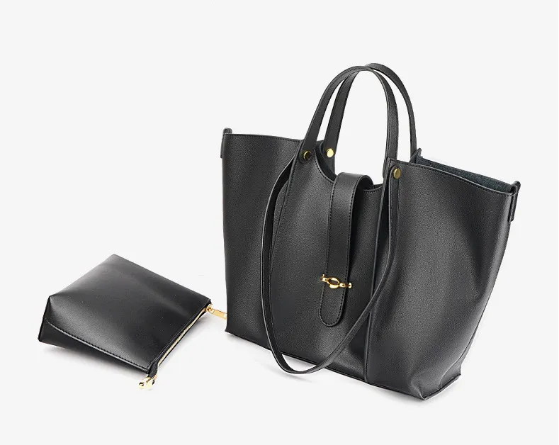 Glamour Leather Tote Bag