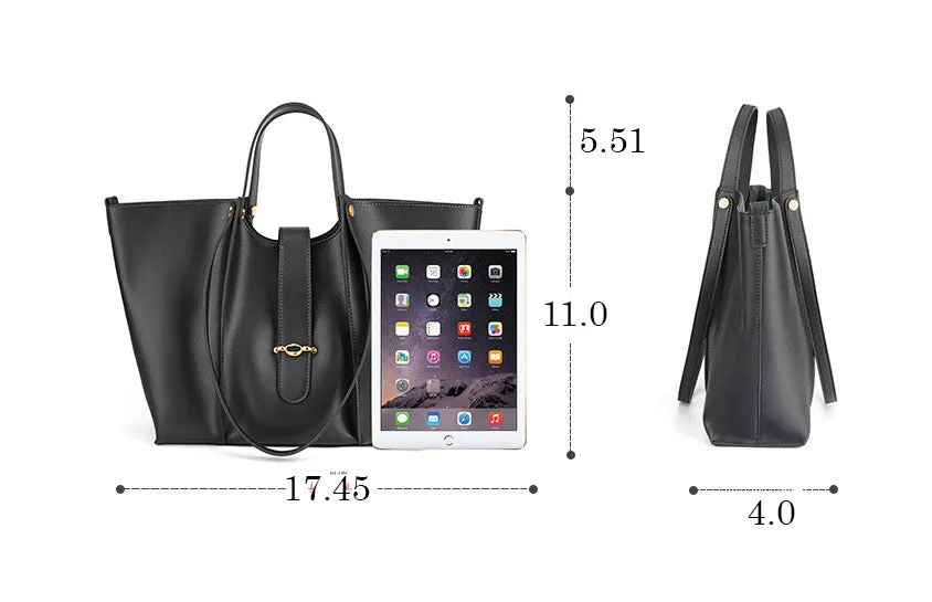 Glamour Leather Tote Bag