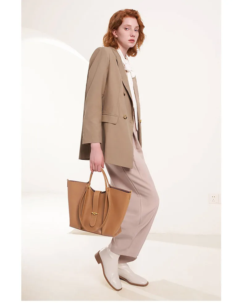 Glamour Leather Tote Bag