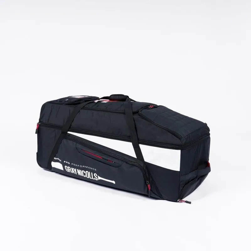Gray-Nicolls Classic Pro Performance Cricket Wheelie Bag 2025 Black