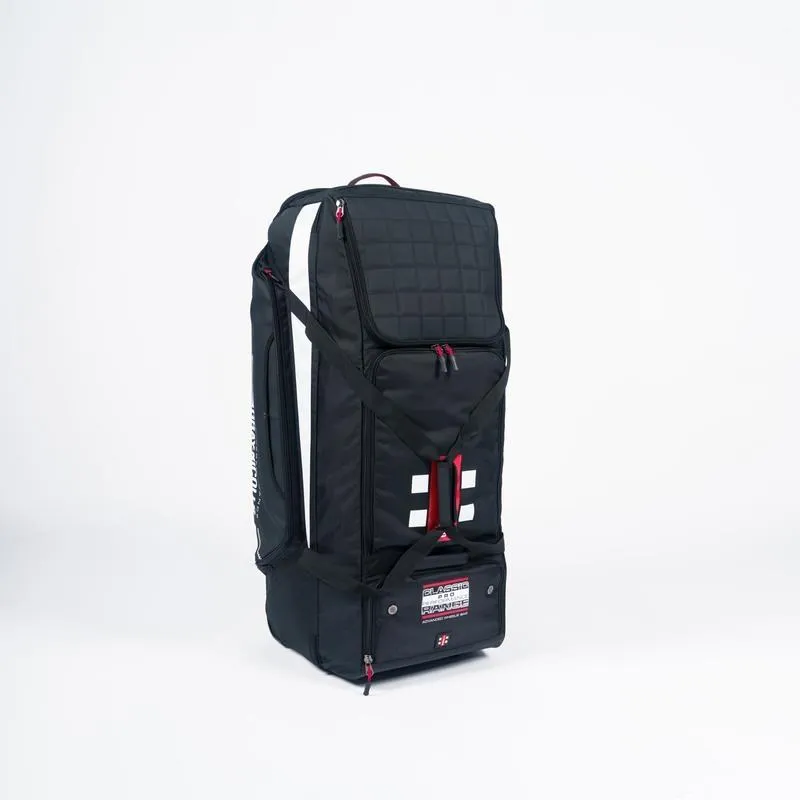 Gray-Nicolls Classic Pro Performance Cricket Wheelie Bag 2025 Black