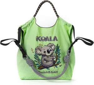 Guan&Ball Tote Bag for Women, Foldable Tote Bag With Large Shoulder strap Bag Handle Handbag for Travel, Work