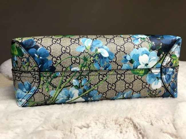 Gucci Blooms Blue Reversible Tote