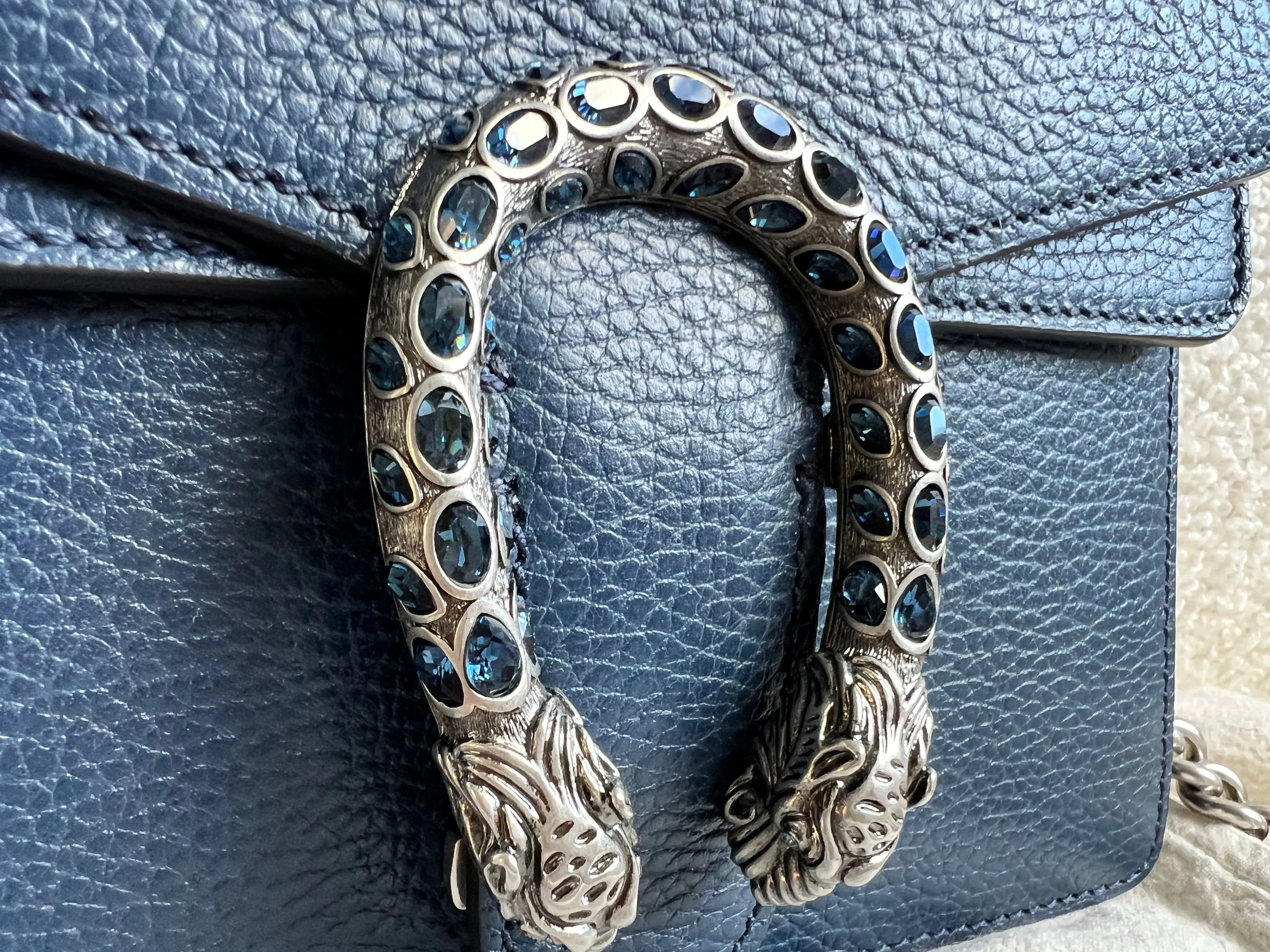 Gucci Dionysus Navy Blue Mini Bag (RRP £2050)