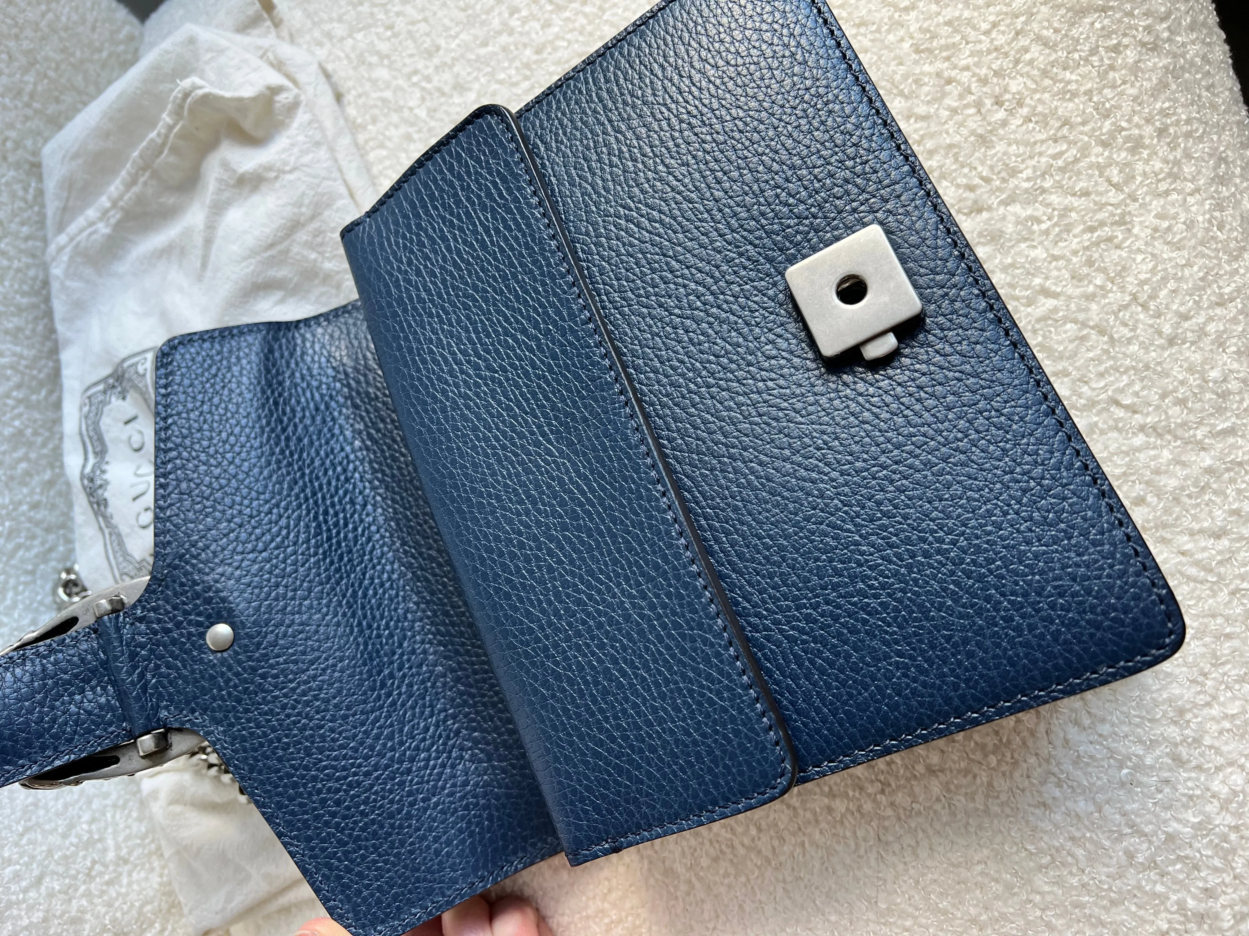 Gucci Dionysus Navy Blue Mini Bag (RRP £2050)