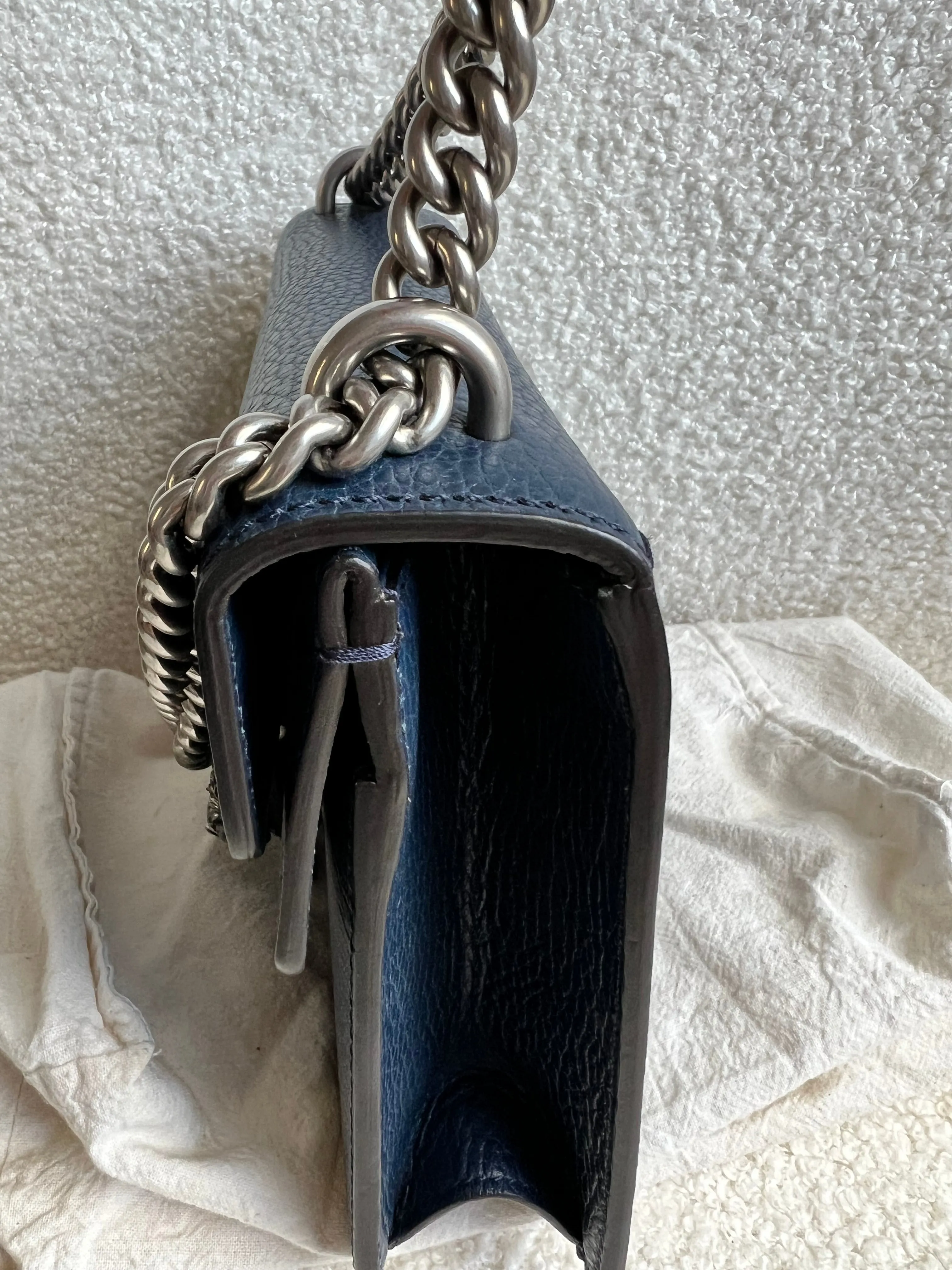 Gucci Dionysus Navy Blue Mini Bag (RRP £2050)
