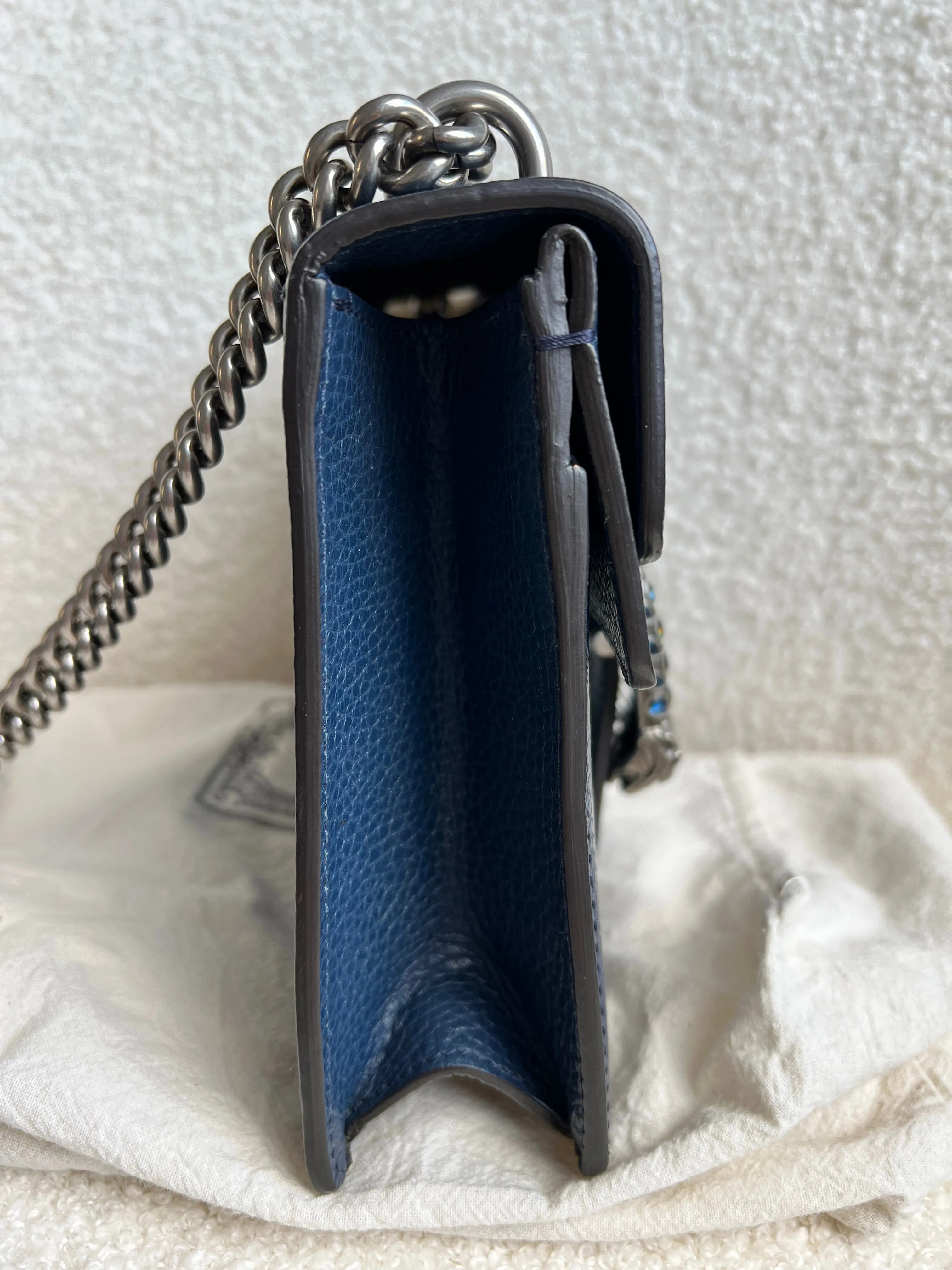 Gucci Dionysus Navy Blue Mini Bag (RRP £2050)