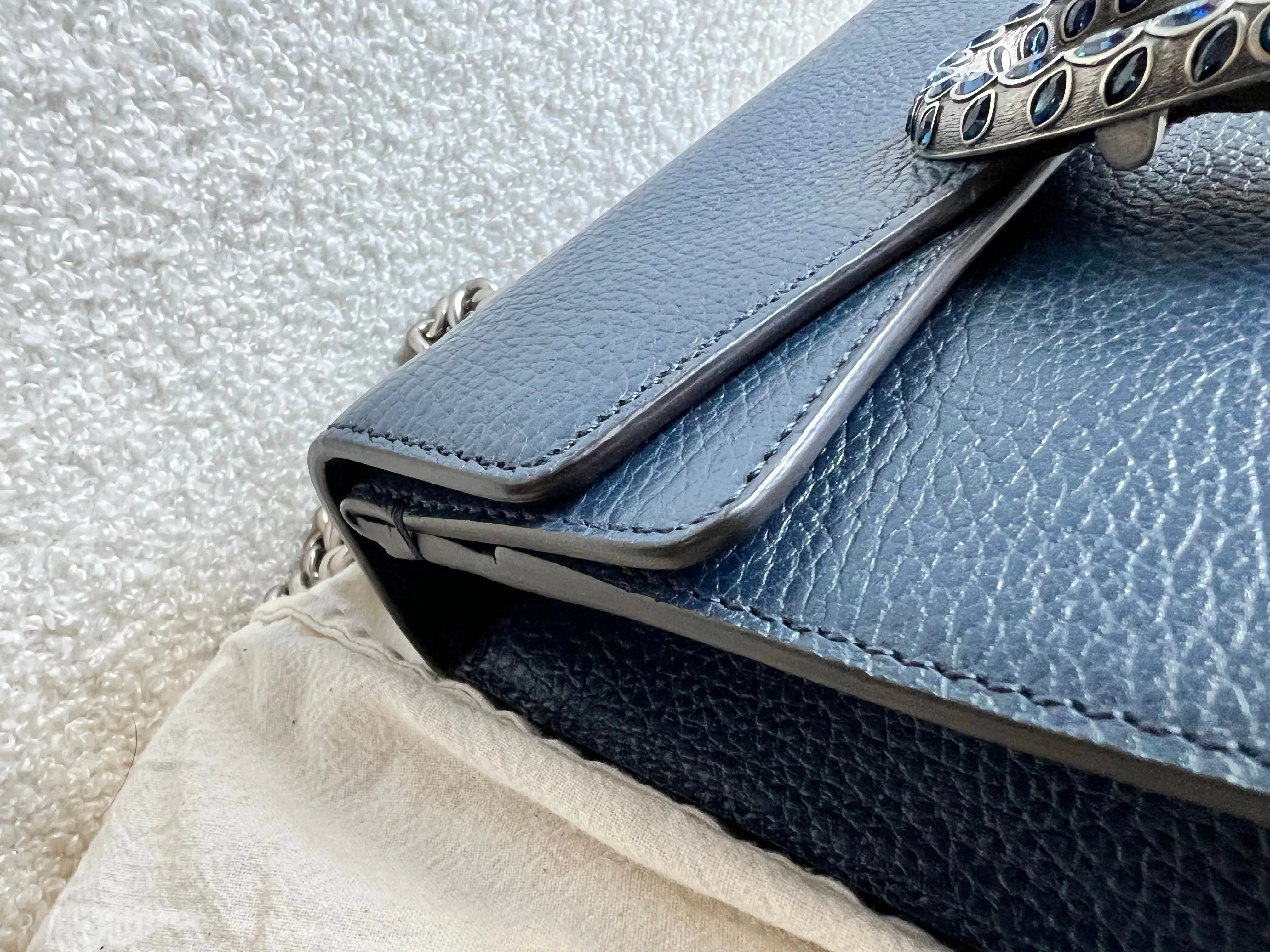 Gucci Dionysus Navy Blue Mini Bag (RRP £2050)