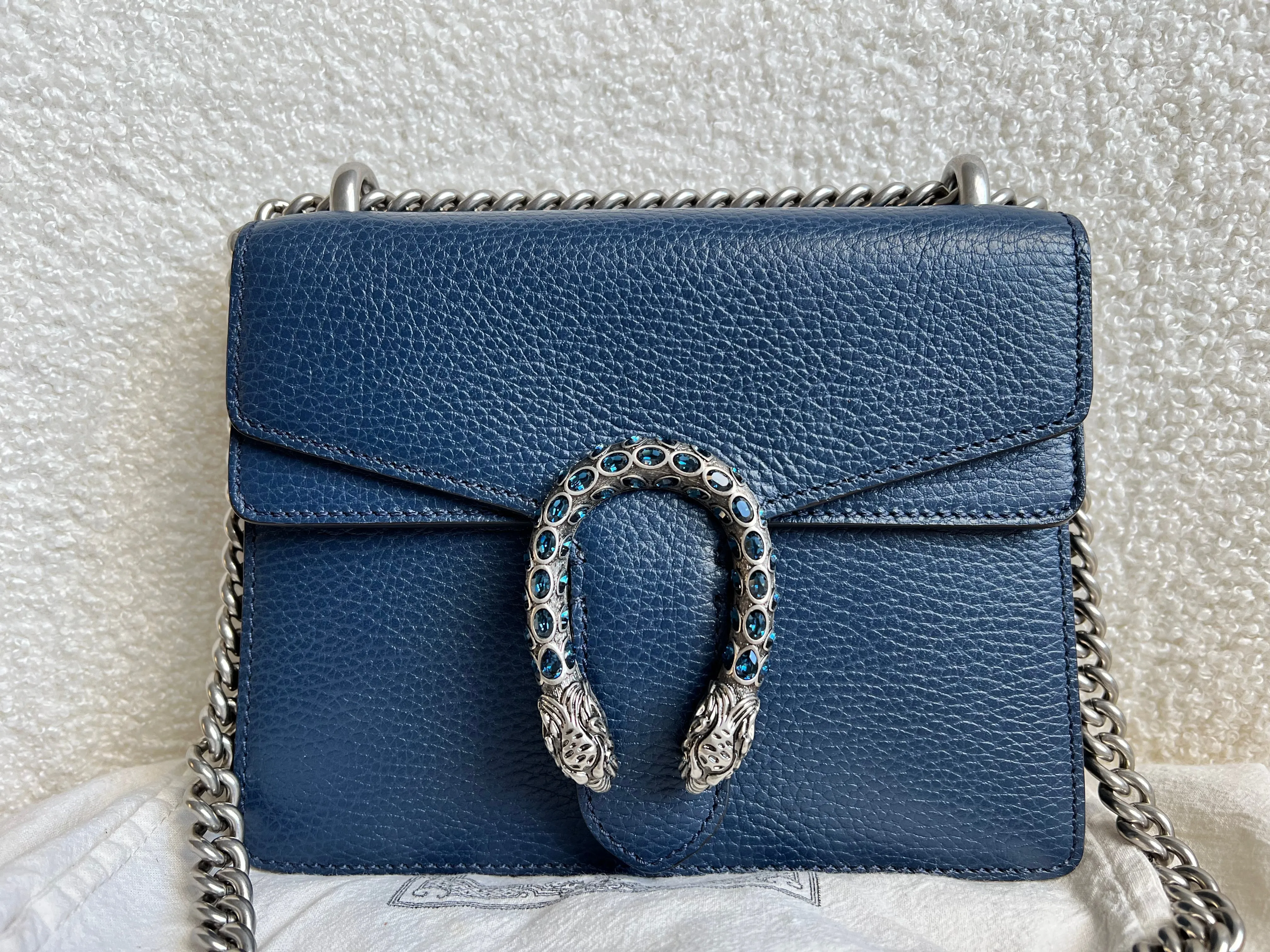 Gucci Dionysus Navy Blue Mini Bag (RRP £2050)
