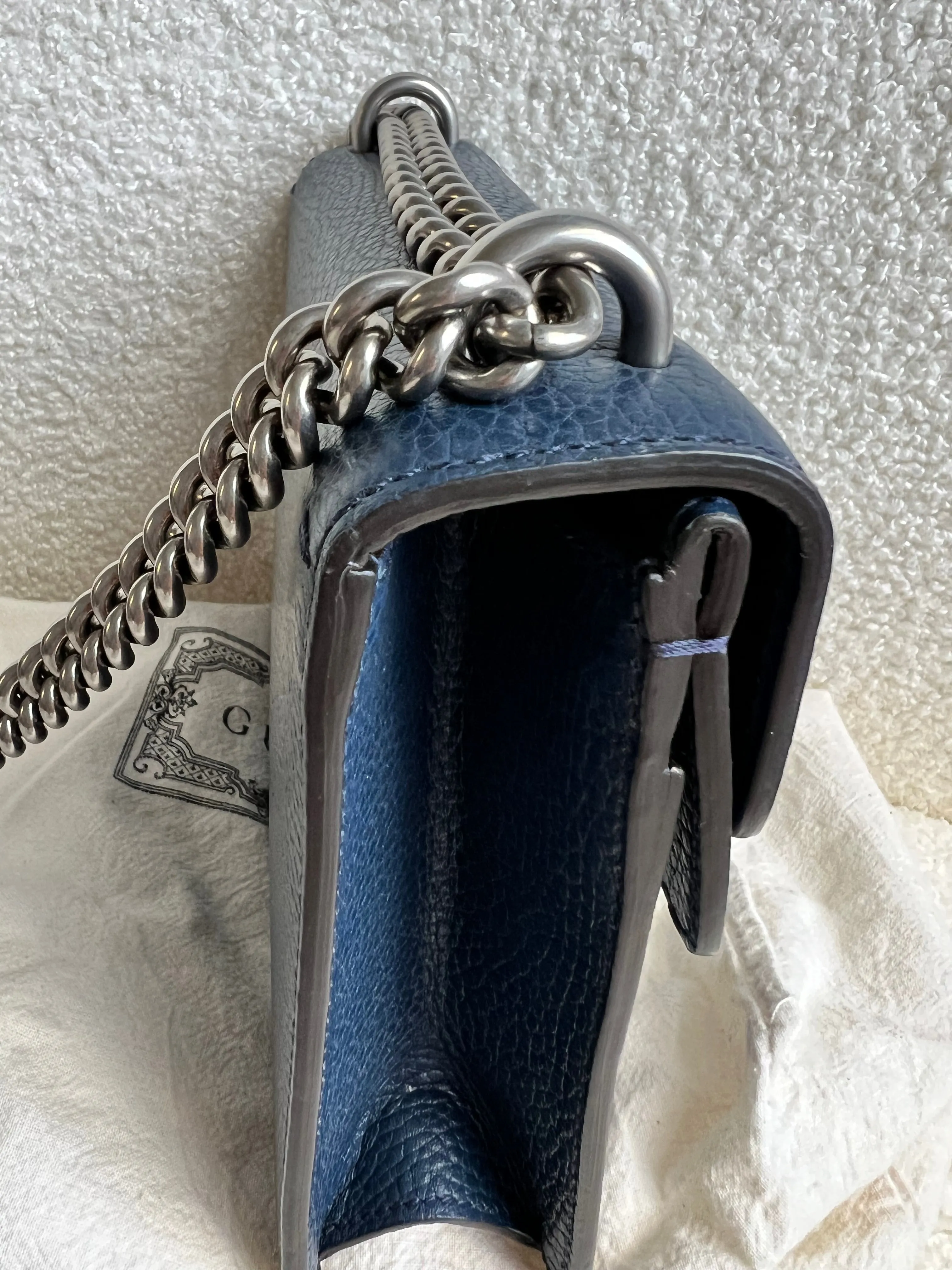 Gucci Dionysus Navy Blue Mini Bag (RRP £2050)