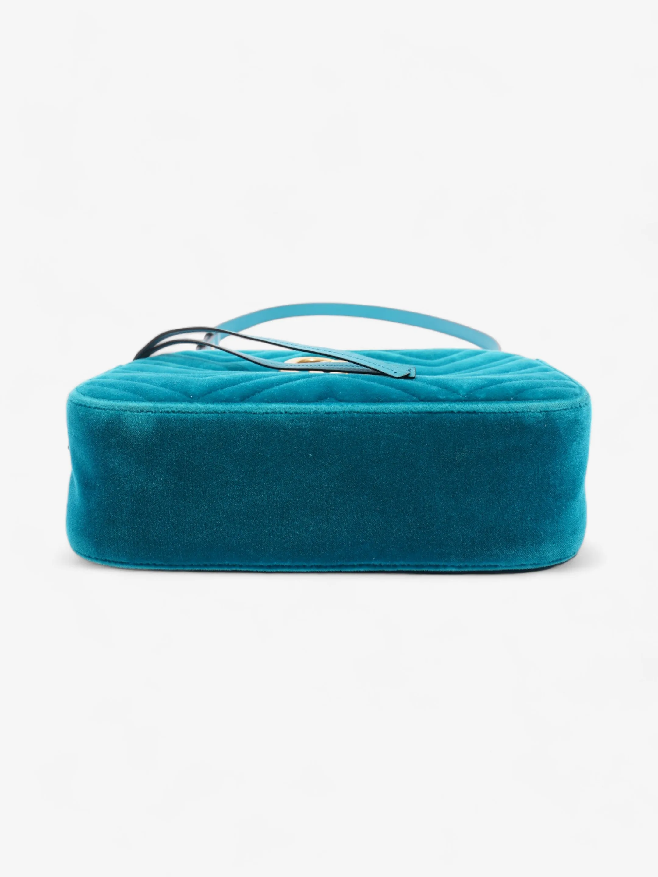 Gucci GG Marmont Blue Velvet Small
