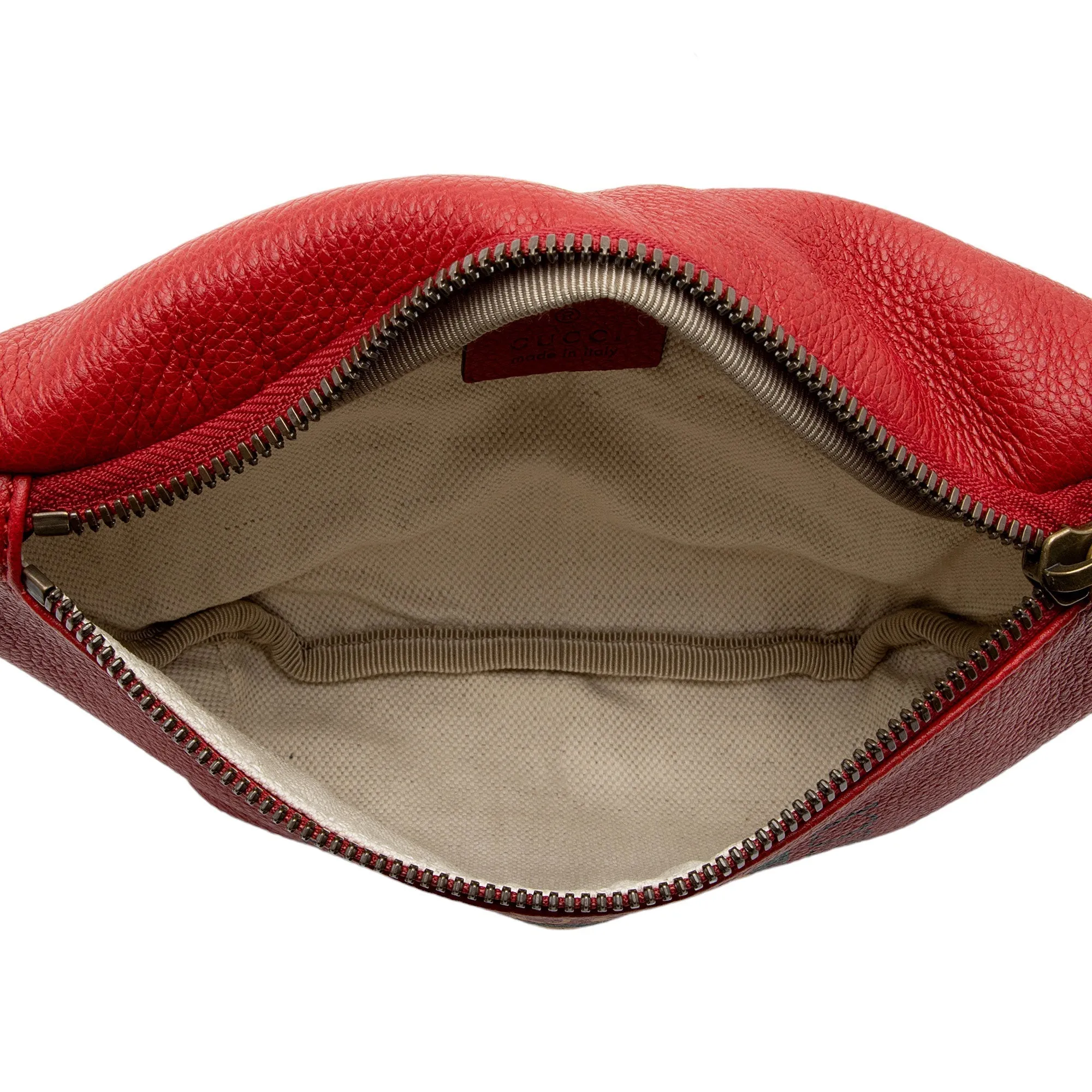 Gucci Leather Logo Belt Bag (SHF-hKYC3Q)