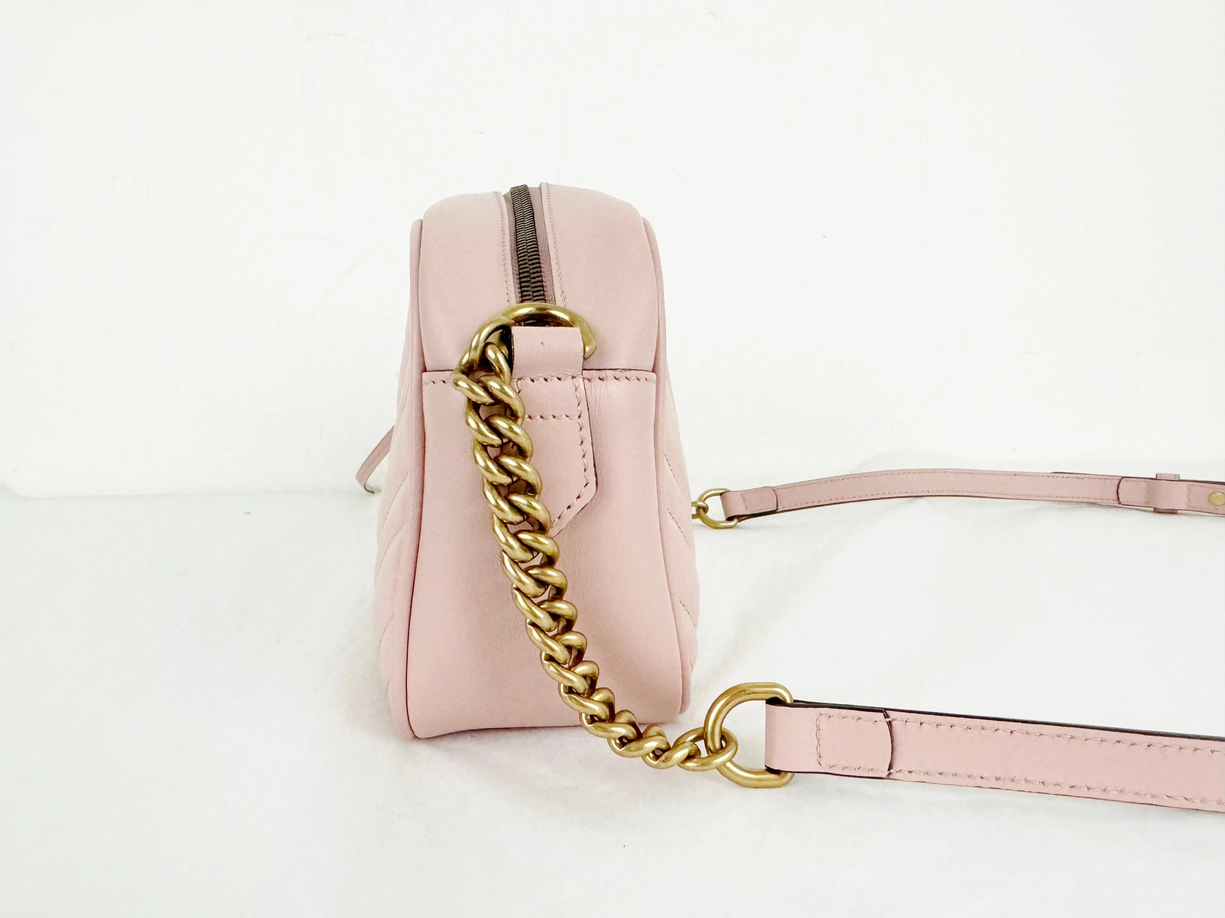 Gucci Marmont Matalasse Crossbody Bag