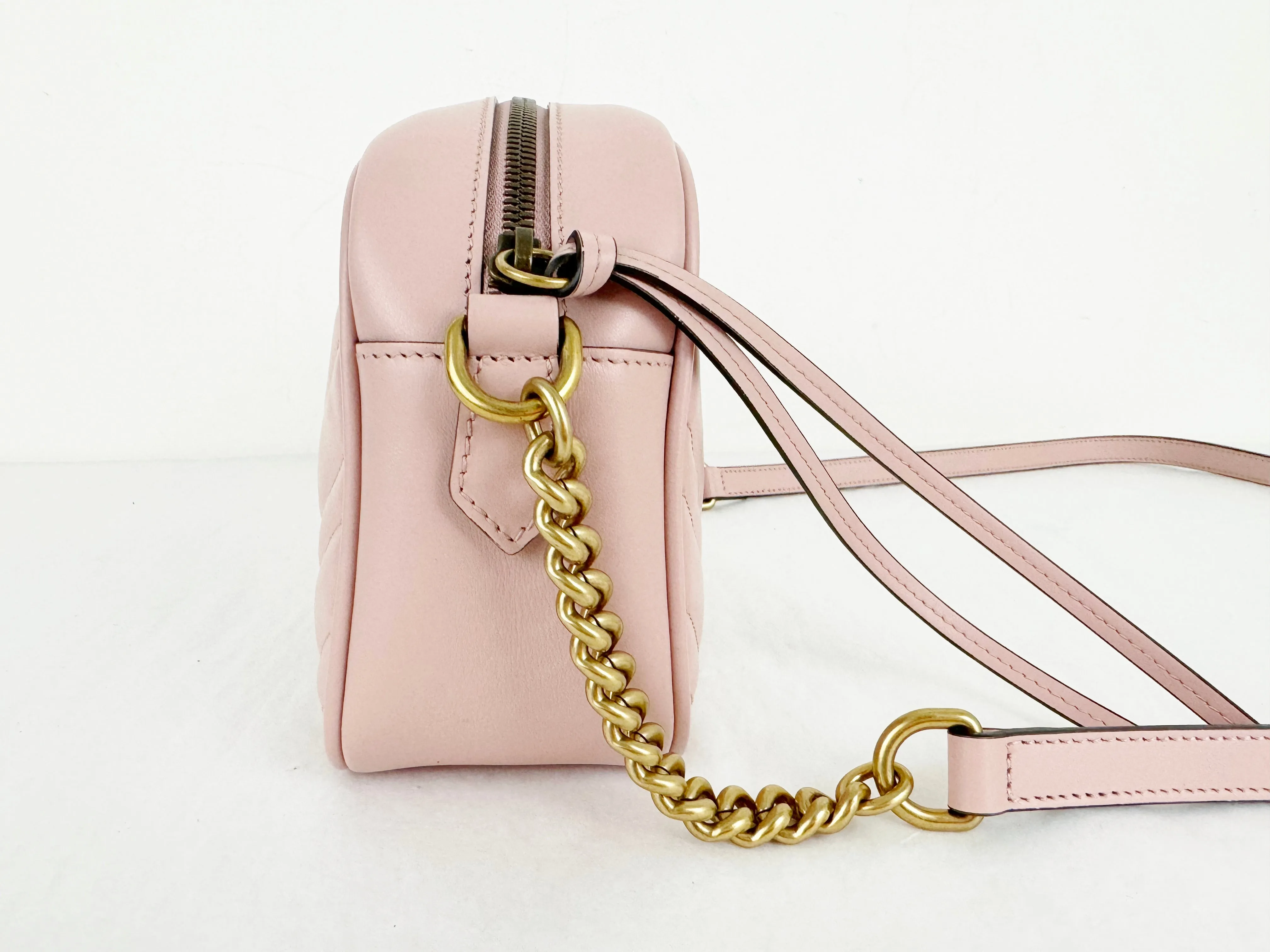 Gucci Marmont Matalasse Crossbody Bag