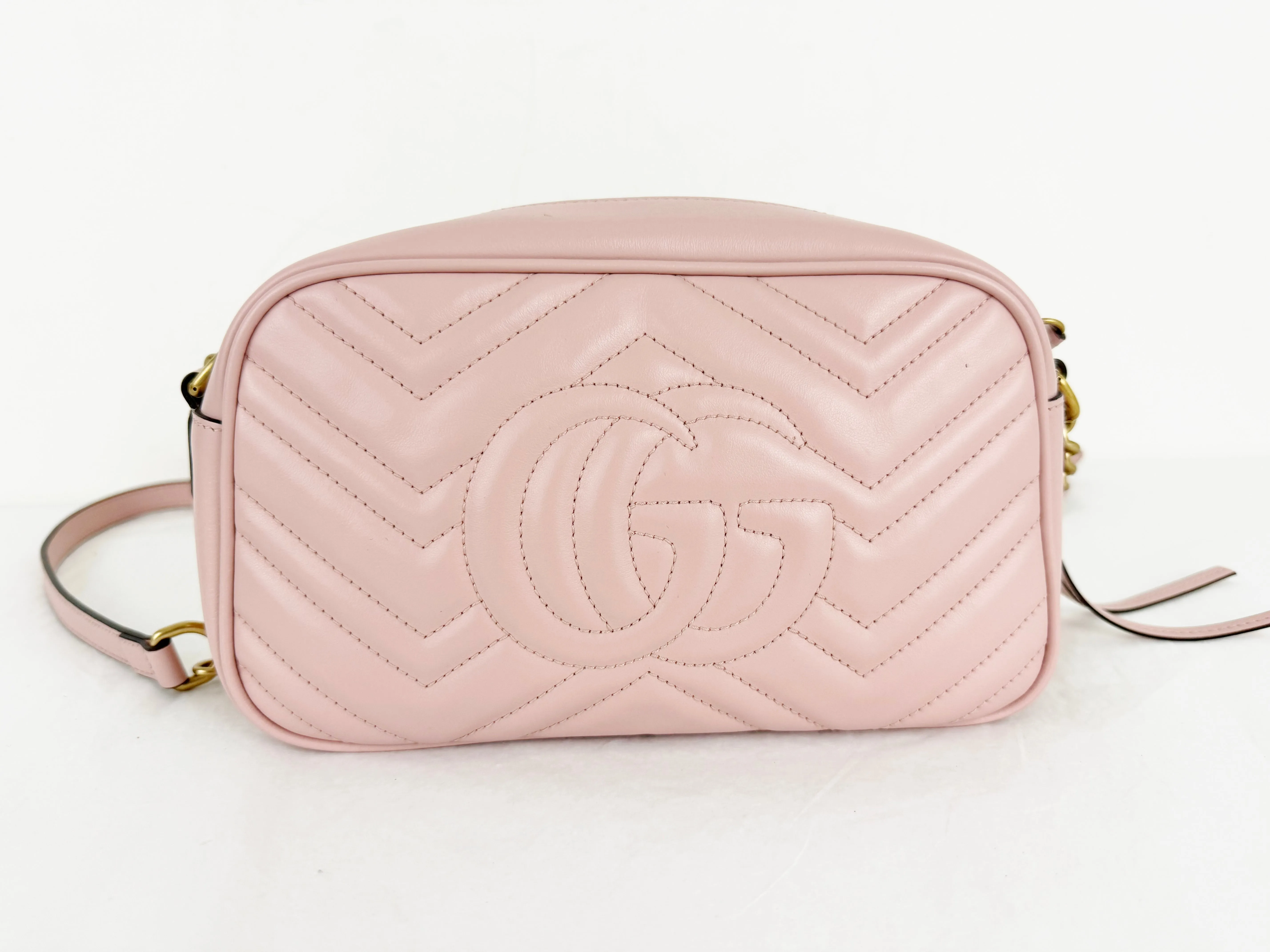 Gucci Marmont Matalasse Crossbody Bag