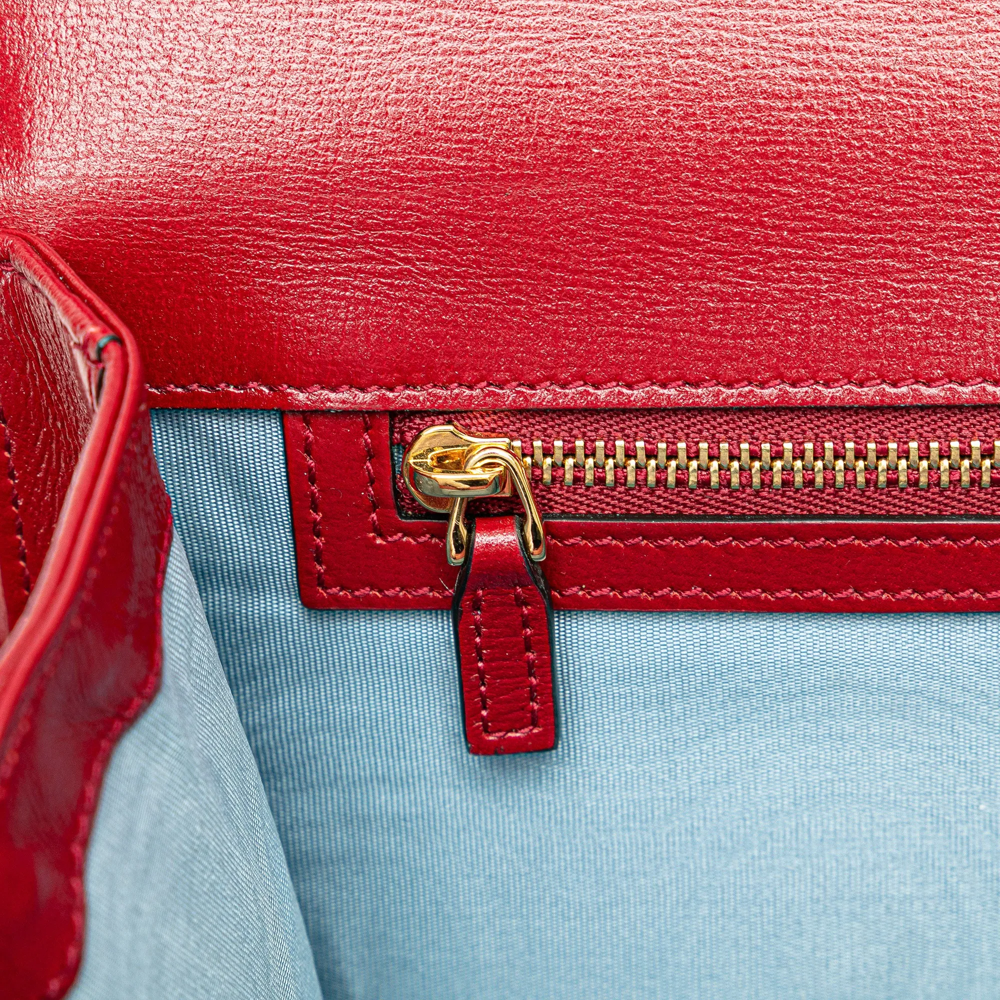 Gucci Small Suede GG Ring Torchon Crossbody