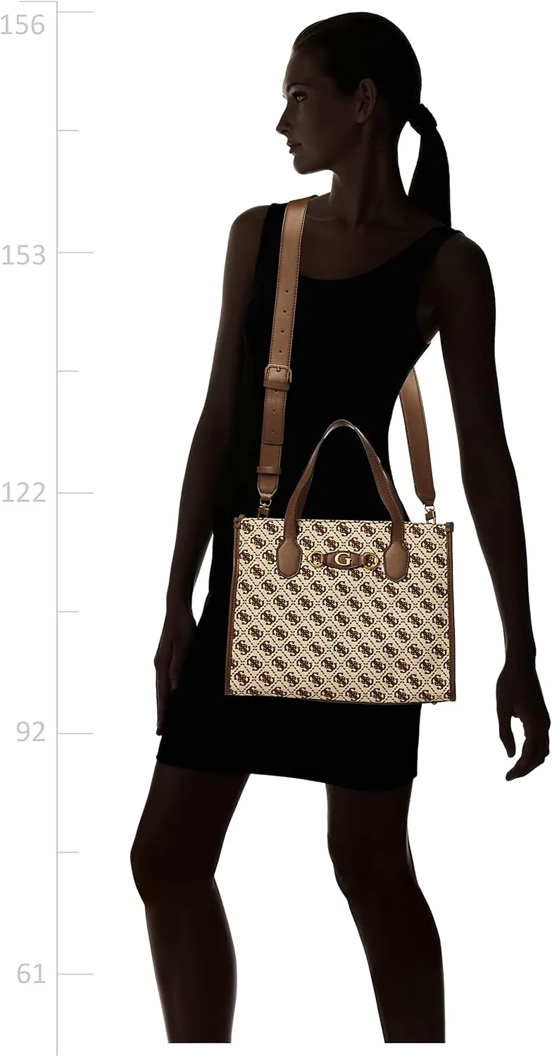 GUESS Izzy 2 Compartment Tote, Dove Logo