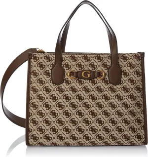 GUESS Izzy 2 Compartment Tote, Dove Logo
