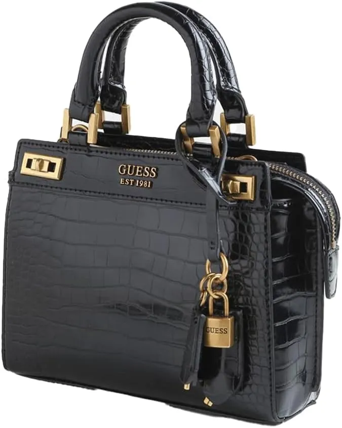 GUESS Katey Croc Mini Satchel