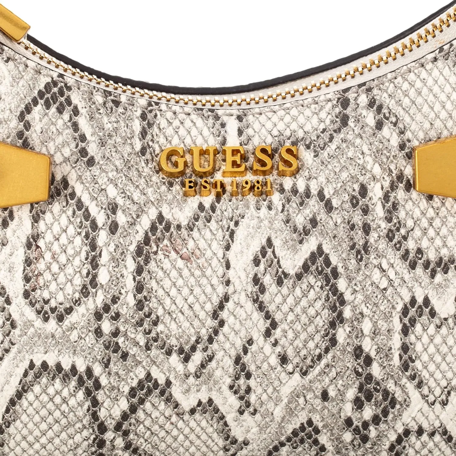 GUESS Zadie Logo Top Zip Shoulder Bag