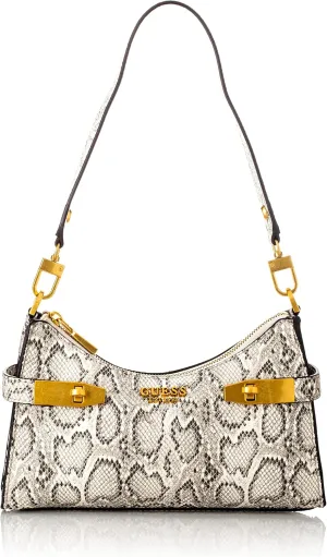 GUESS Zadie Logo Top Zip Shoulder Bag