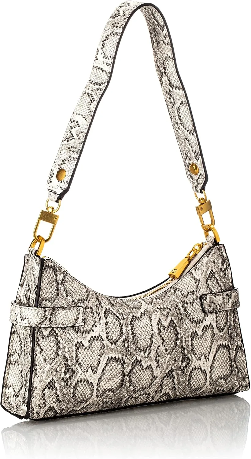 GUESS Zadie Logo Top Zip Shoulder Bag