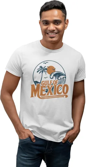 Gulf of Mexico Forever T-Shirt, Vintage Beach Tee, Summer Shirt, Retro Travel Vacation Coastal Art Tee - Meandering Annie