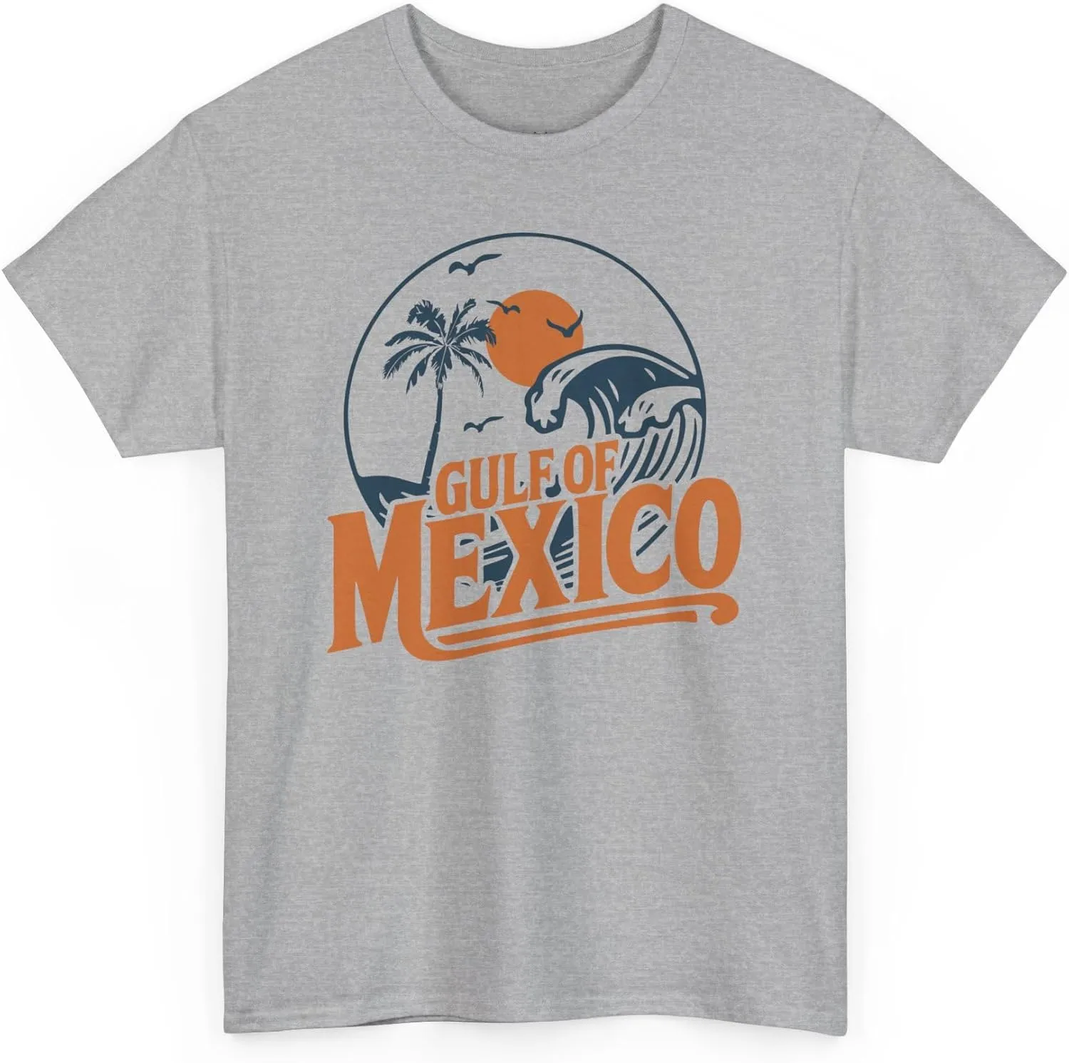 Gulf of Mexico Forever T-Shirt, Vintage Beach Tee, Summer Shirt, Retro Travel Vacation Coastal Art Tee - Meandering Annie