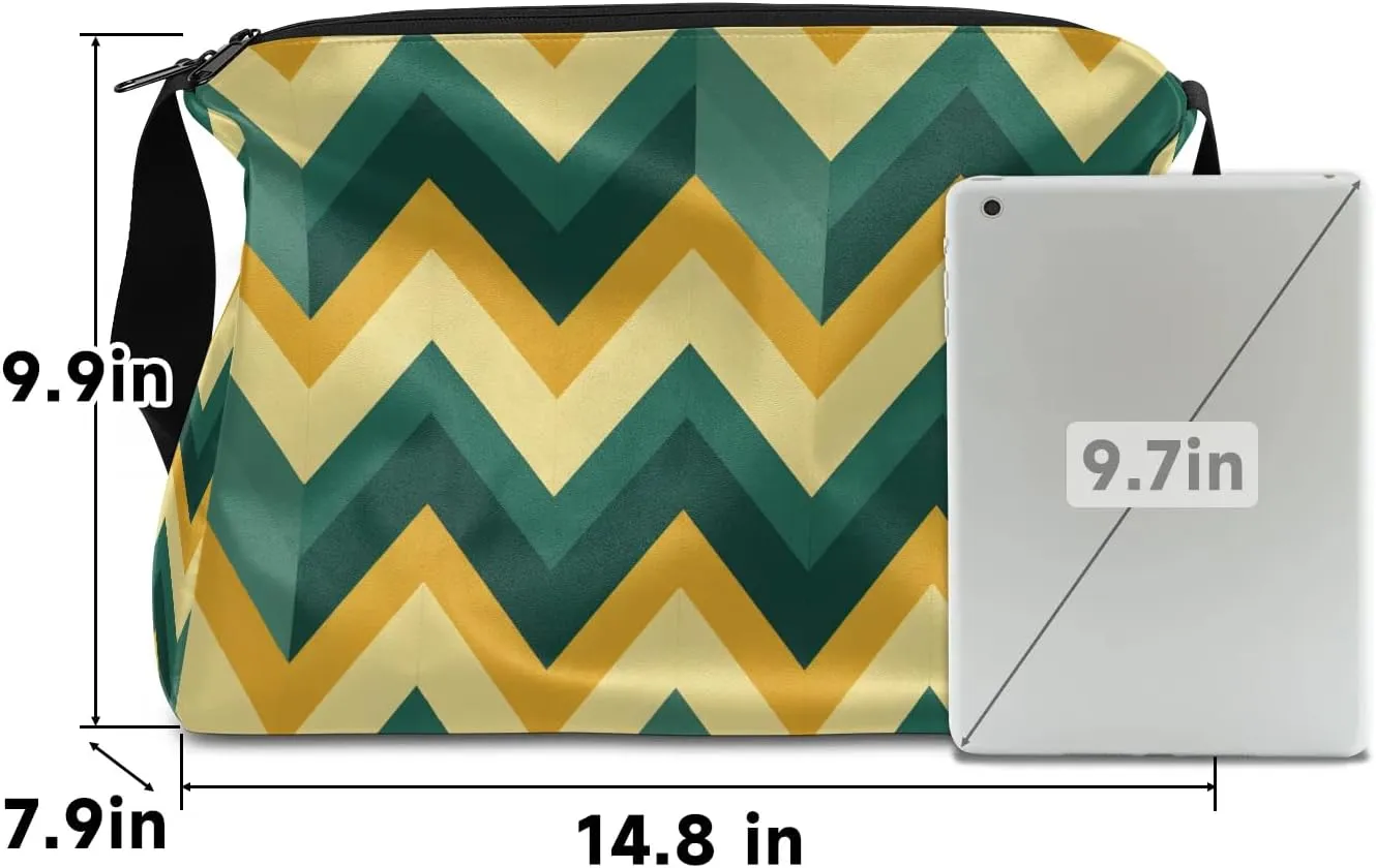 Gym Bags for Men 14.8 Inch Lightweight Carry On Bags for Airplanes Waterproof Duffle Bag for Travel, Art GeometryPattern