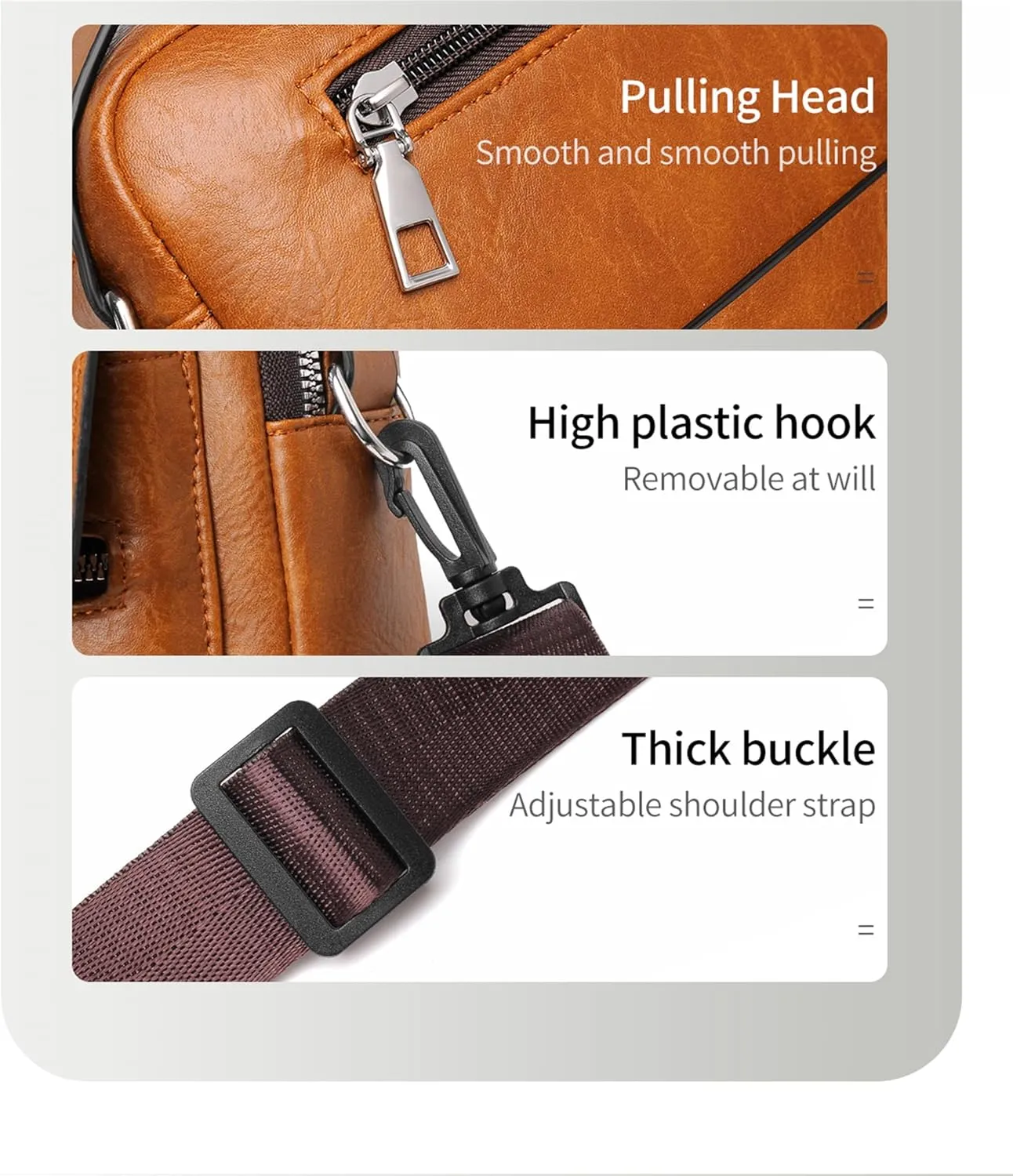 Hand Bags Leather Crossbody Street Commuter Shoulder Bags