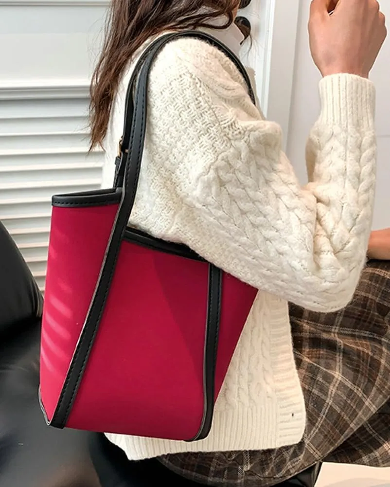 Handbags Casual Shoulder Bag Purse for Women Top-handle Shoulder Bag Underarm Work Travel 2024