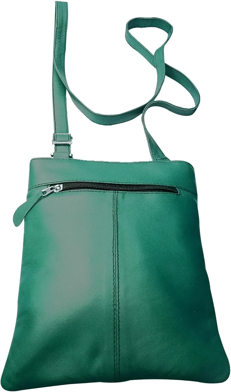 Handmade Real Leather Cross Body Bag Messenger Bag Soft Shoulder Bag Organizer For Ladies Mens Unisex New