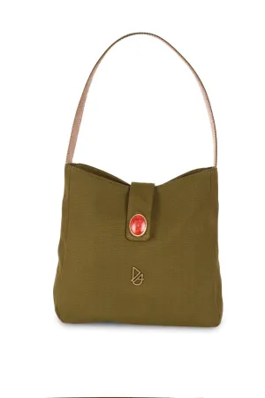 HARU Antique Green w/ Coral