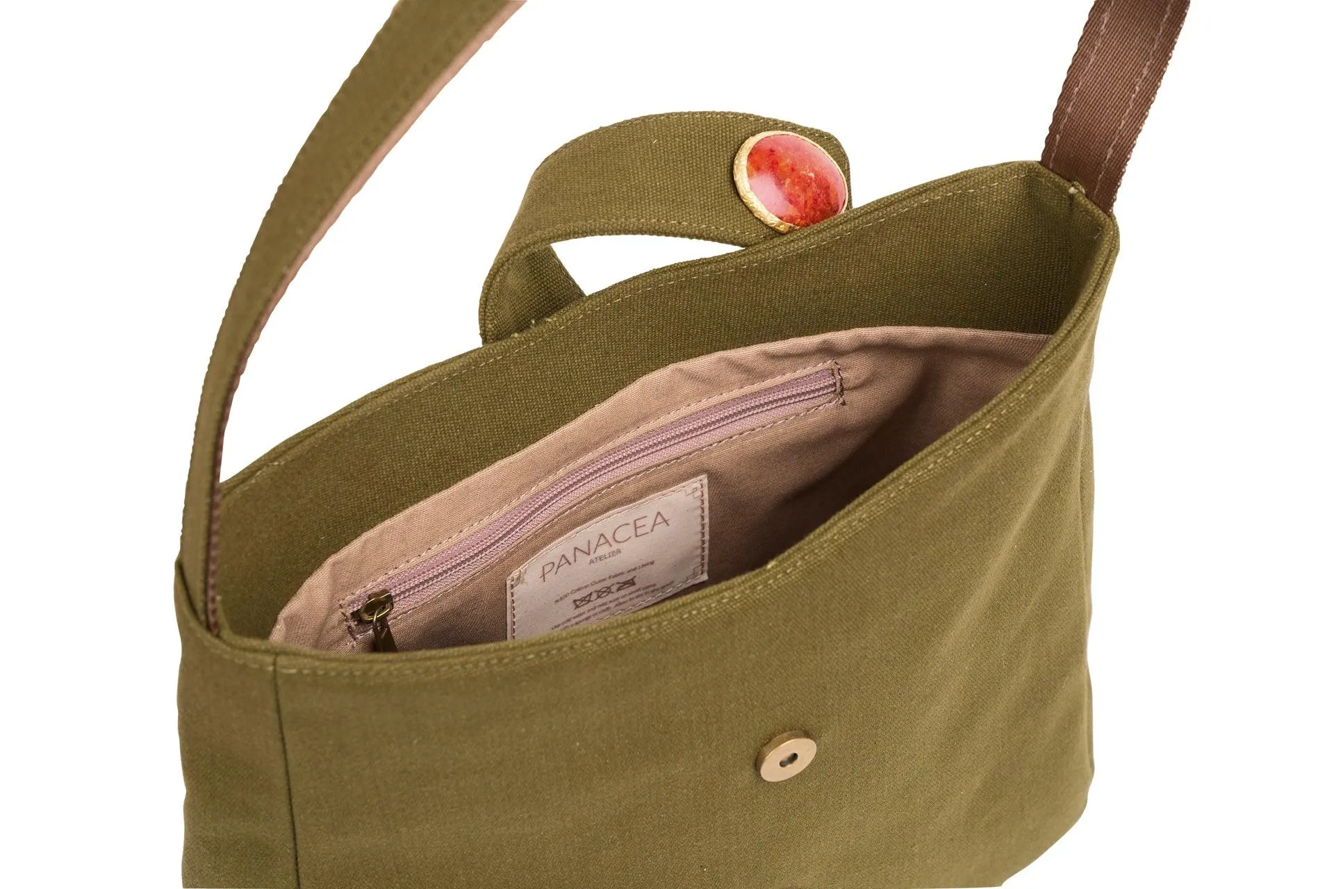 HARU Antique Green w/ Coral