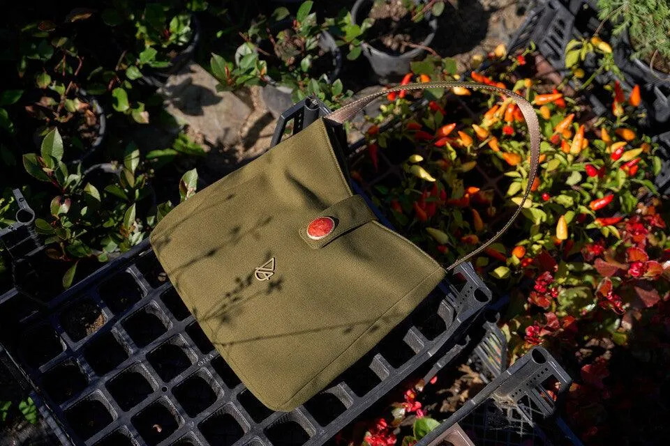 HARU Antique Green w/ Coral