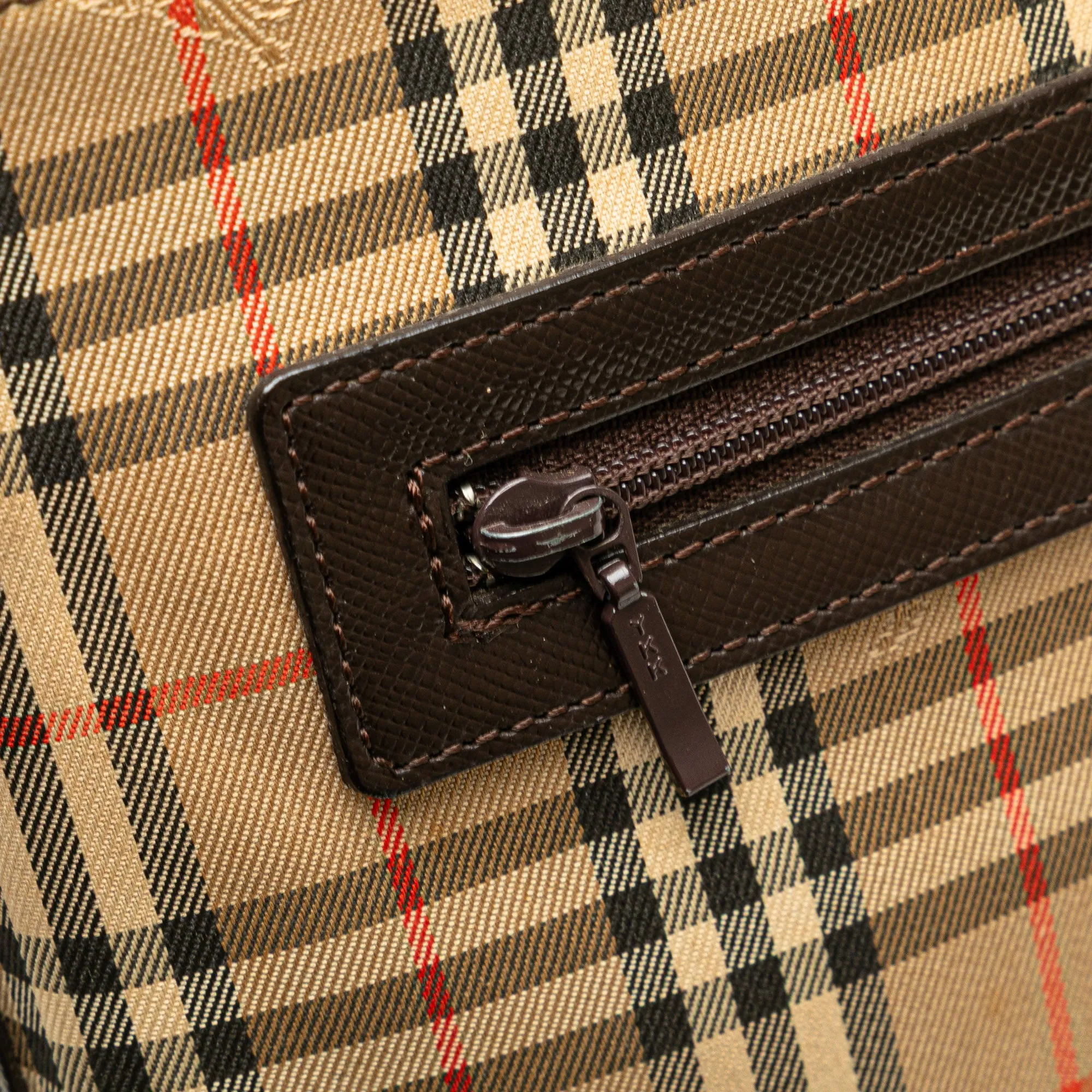Haymarket Check Canvas Shoulder Bag