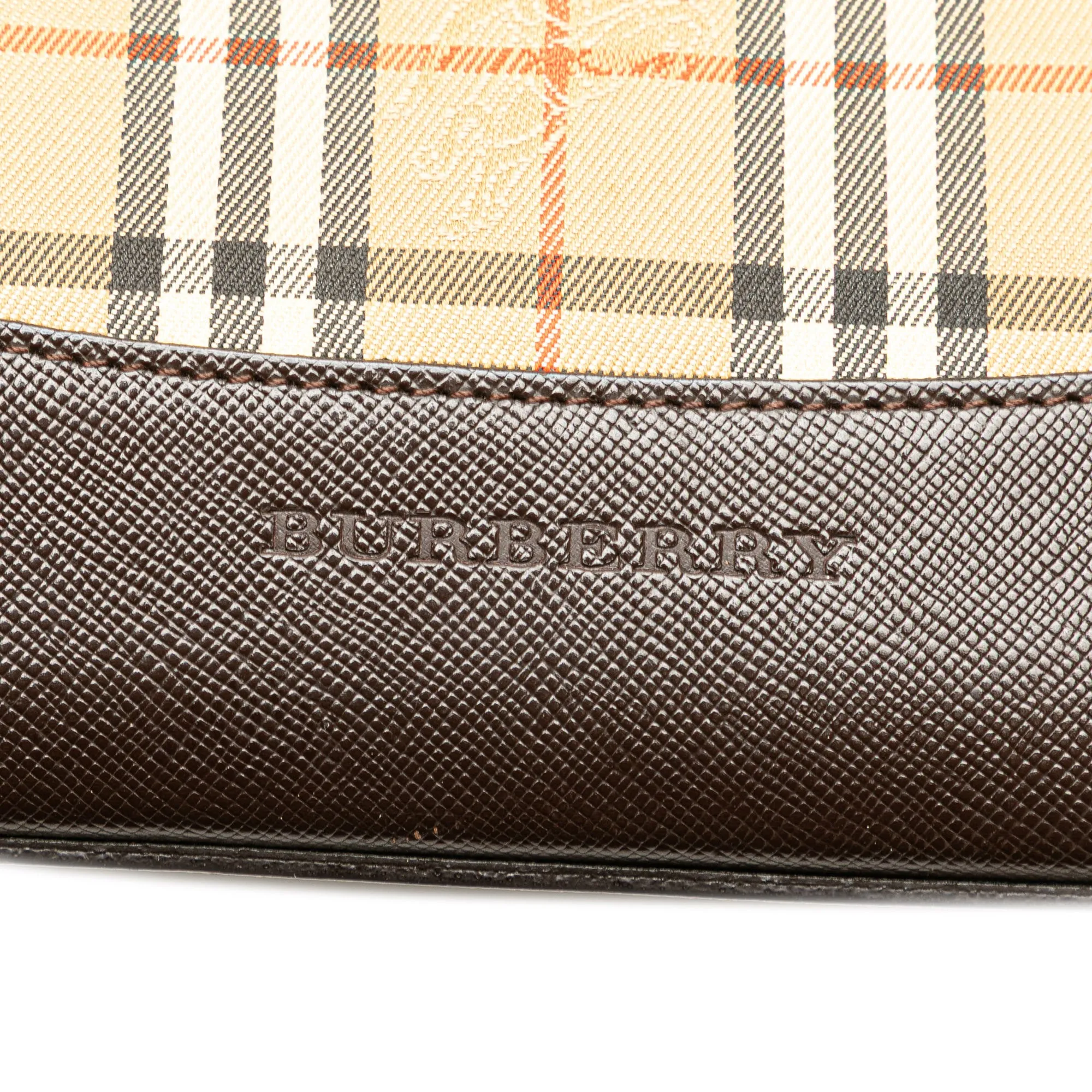 Haymarket Check Canvas Shoulder Bag