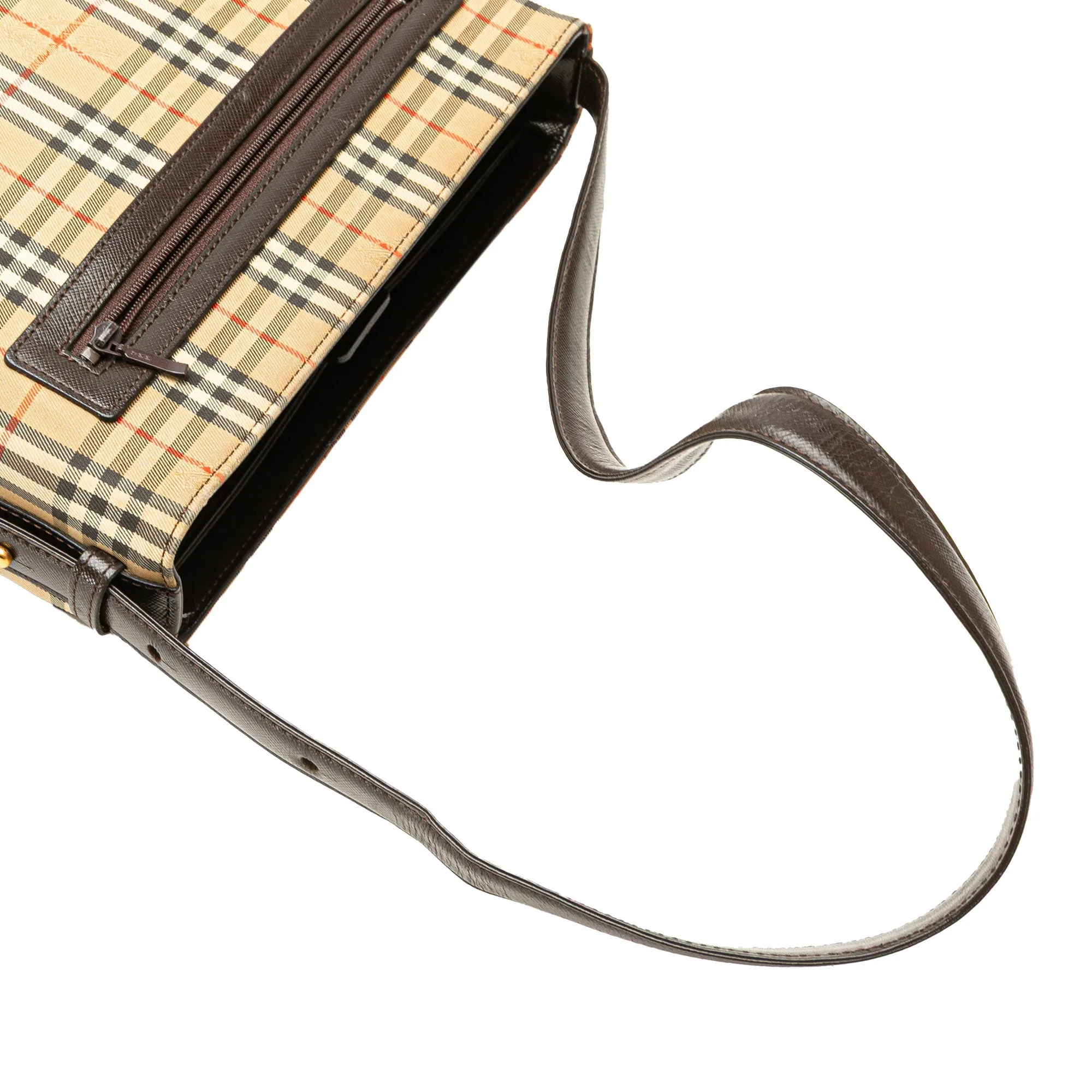 Haymarket Check Canvas Shoulder Bag