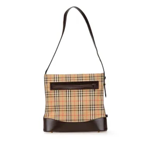 Haymarket Check Canvas Shoulder Bag
