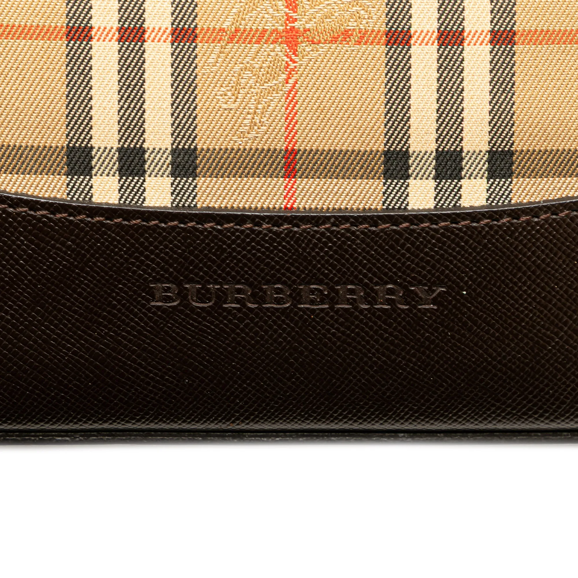 Haymarket Check Canvas Shoulder Bag