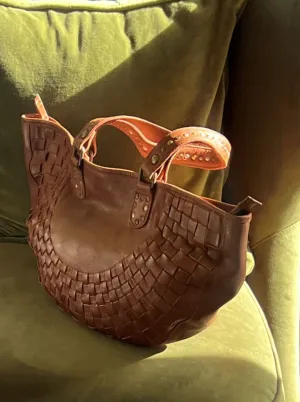 Heidi Baguette Shopper | Cognac