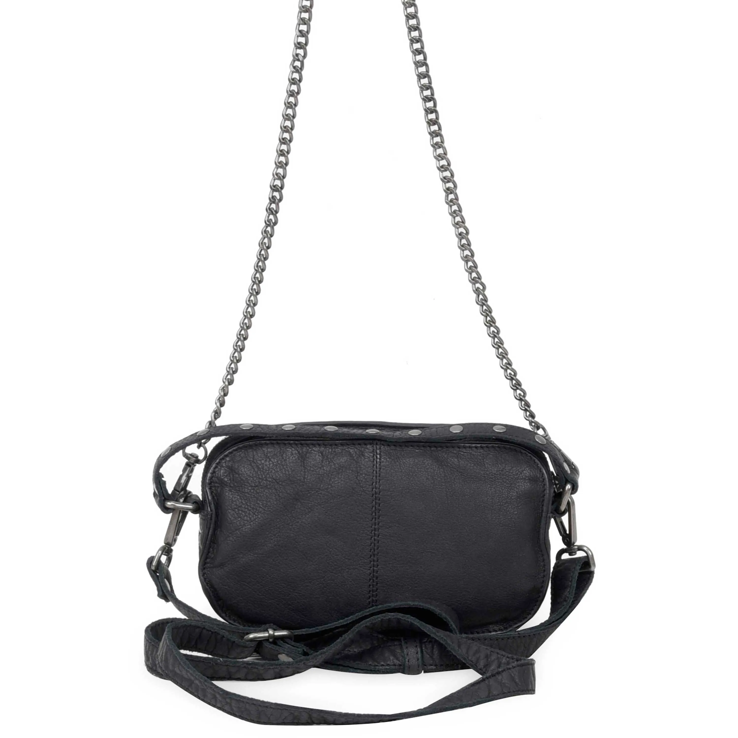 Helena Rivet Washed Black w. Antique Silver