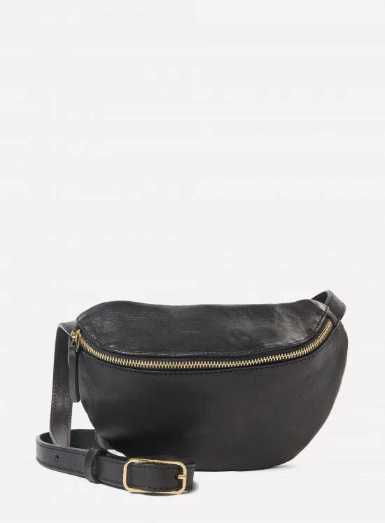 Hip bag in black