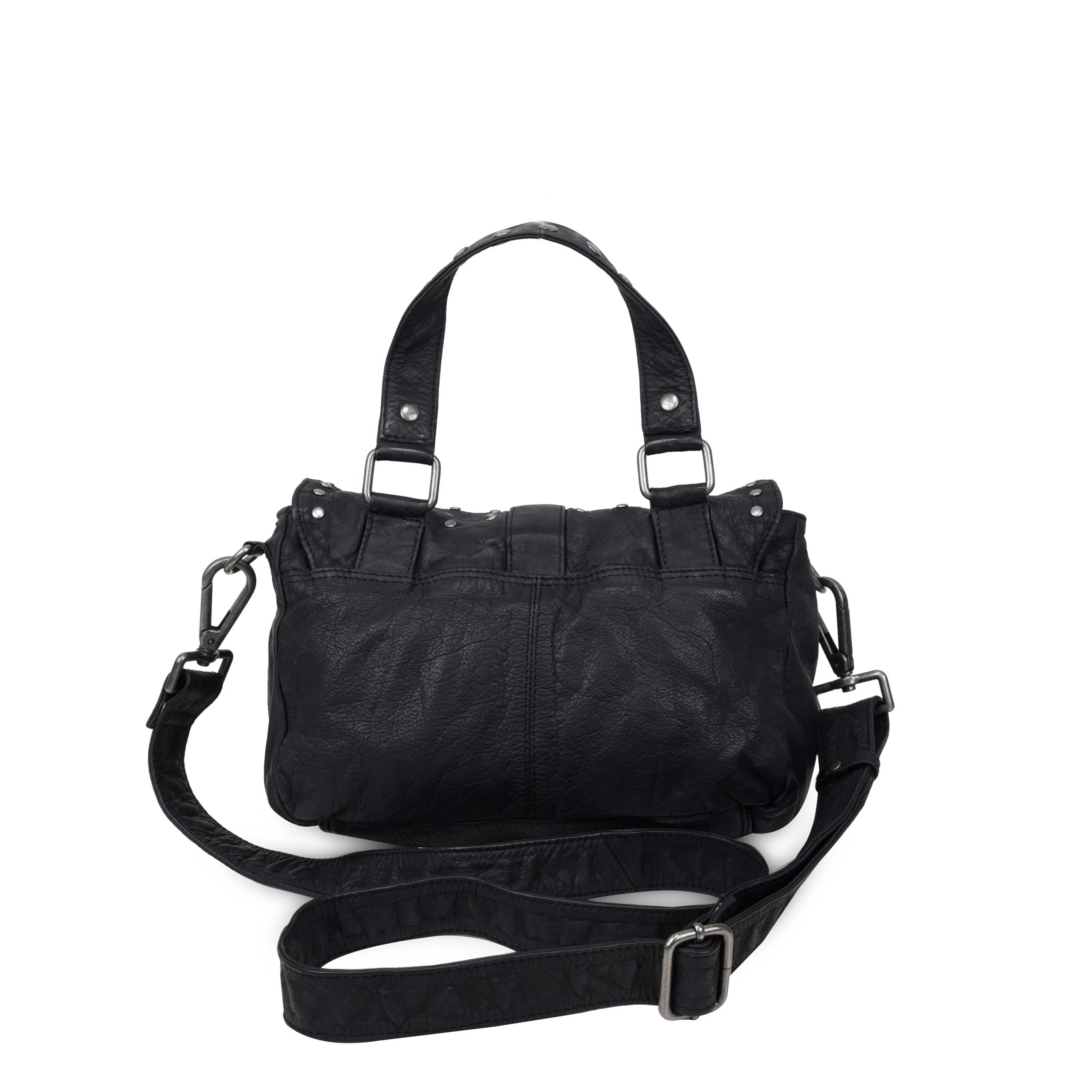 Honey Rivet Washed Black w. Antique Silver