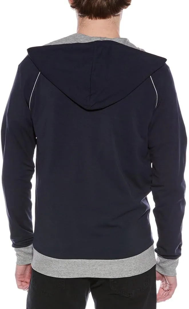 Hugo Boss Men's Navy Blue Mix & Match Hoodie Jacket 50469540