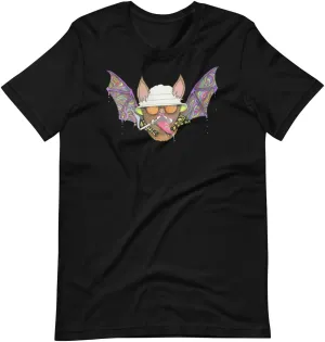 Hunter S. Thompson Psychedelic Bat Premium Shirt