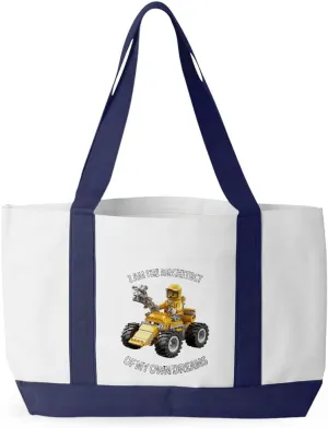 I Am the Architect Of My Own Dreams Cruiser Tote Bag - Art Shopping Bag - Unique Tote Bag